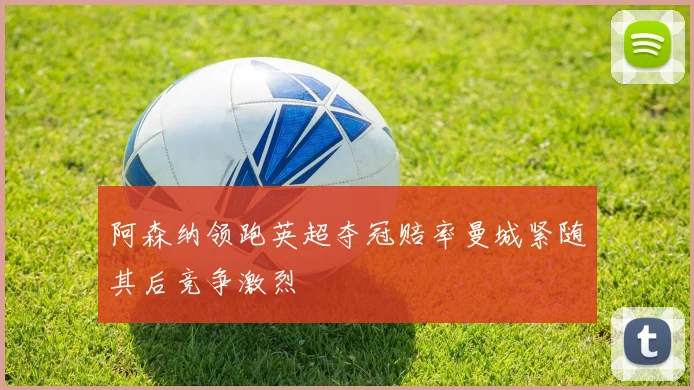 阿森纳领跑英超夺冠赔率曼城紧随其后竞争激烈