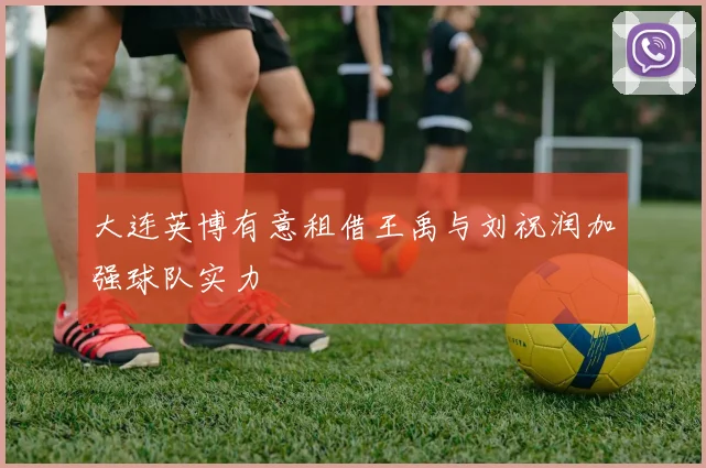 大连英博有意租借王禹与刘祝润加强球队实力