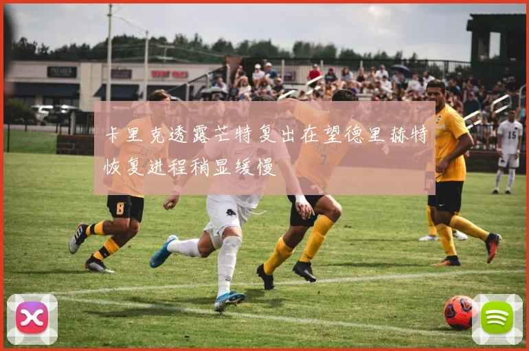 卡里克透露芒特复出在望德里赫特恢复进程稍显缓慢